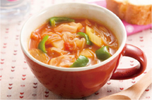 こんにゃくと野菜のデトックススープ