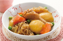 しらたき入り鶏じゃが