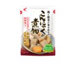 鶏と根菜の旨み広がる<br>こんにゃくの煮物