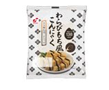 わらびもち風こんにゃく<br>きな粉＆黒ごまみつ付