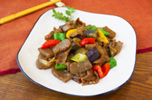 牛肉とこんにゃくのスタミナ炒め