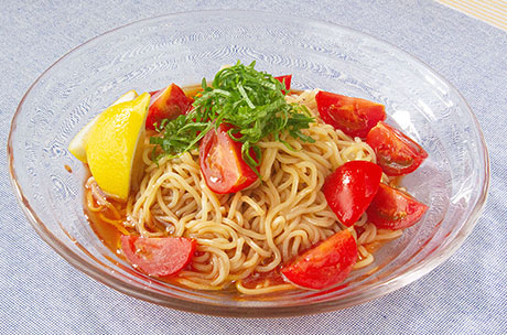 トマト冷やしラーメン